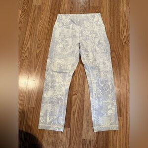 lululemon athletica Subtle Gray Pattern Leggings